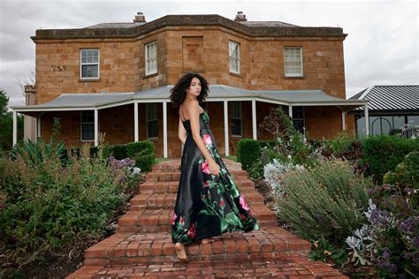 AUDREY GOWN IN MIDNIGHT ROSE – Aston Studio