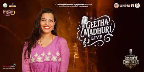 Geetha Madhuri Festive Live - Vijayawada Utsav music-shows Event ...