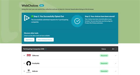 YourAdChoices.com | YourAdChoices (Token ID-Based Choices/Revocation Tool) (BETA)