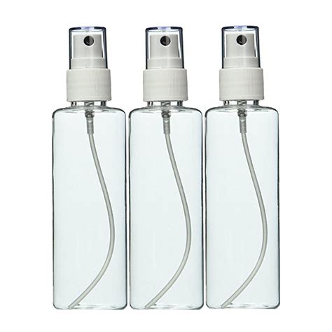 Pack of 3: Moyo Natural Labs 3.4 Oz Spray Bottles, TSA Approved Travel ...