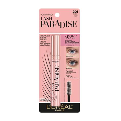 L'Oréal Paris Voluminous Makeup Lash Paradise Volume Mascara - Black ...