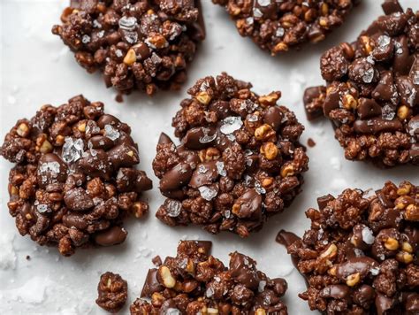 Dark Chocolate Quinoa Crisps Recipe | UnaRecipes | UnaRecipes
