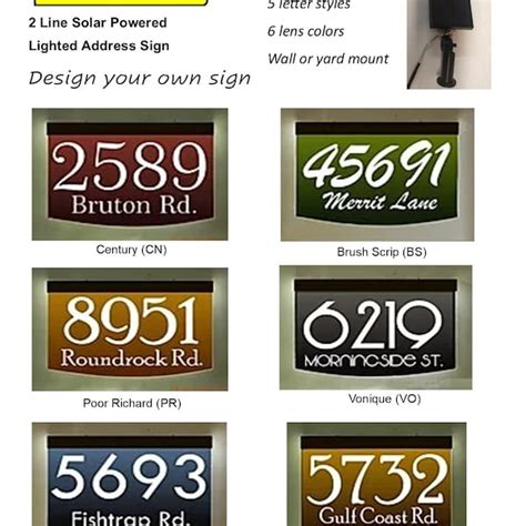 Image result for Address Sign LED