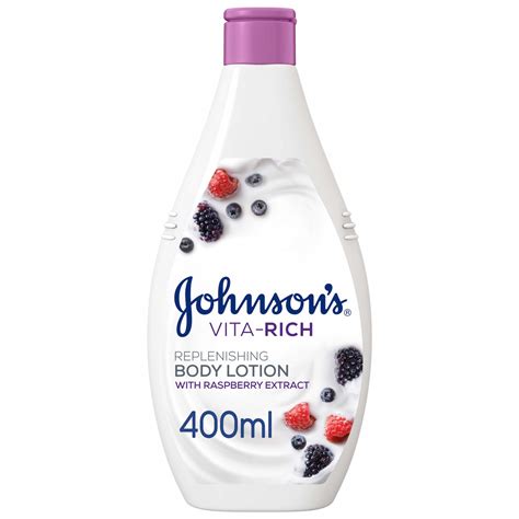 Johnson & Johnson Body Lotion Raspberry - 400 ml | Sharjah Co-operative ...