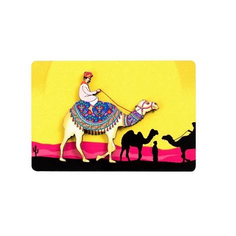 Buy KOLOROBIA Princely Camel 3d Magnets Online