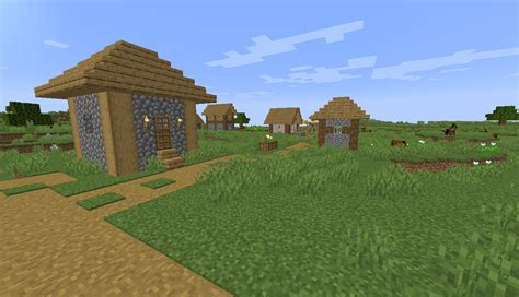 Village Near Spawn SEED Minecraft Map