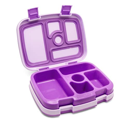 Bentgo Kids - Children's Bento Lunch Box - Purple