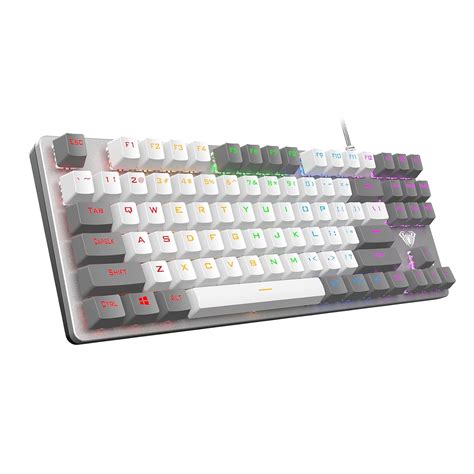 Amazon.in: Buy AULA F3287 Wired TKL Rainbow Mechanical Gaming Keyboard ...