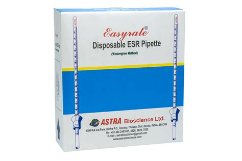 ESR Pipette (Astra Bioscience) – Thyromart