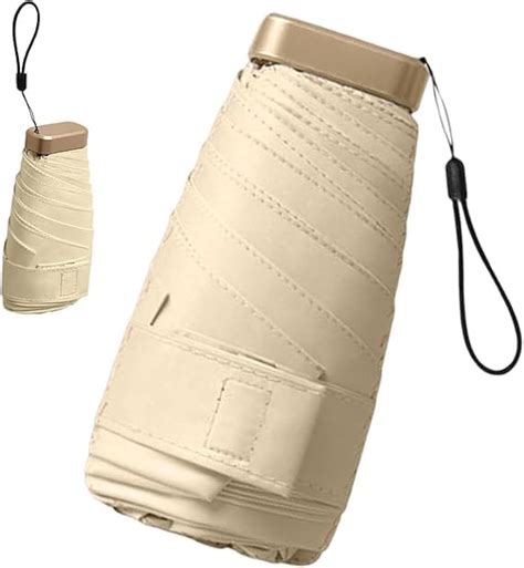 ULTREOS Portable Sun Umbrella Mini Parasol UV Folding Umbrella Sun ...