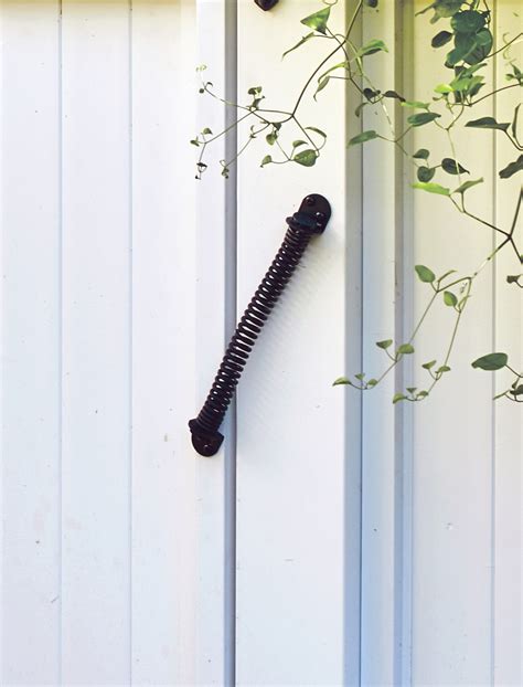 Image result for Self Closing Gate with Gate Spring