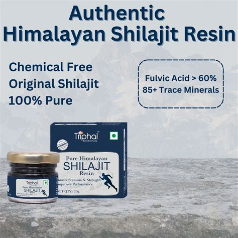 Himalayan Shilajit Resin – Triphal