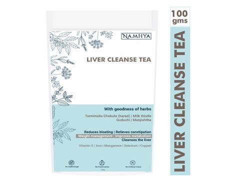 Namhya Liver Cleanse Tea, 100 gm Online in Jammu at Best Price | FREE ...