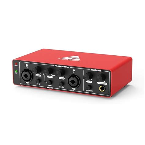 Audio Array AI-04 HD 2x2 Gen 3 Audio Interface | Premium Mic Pre-Amps ...