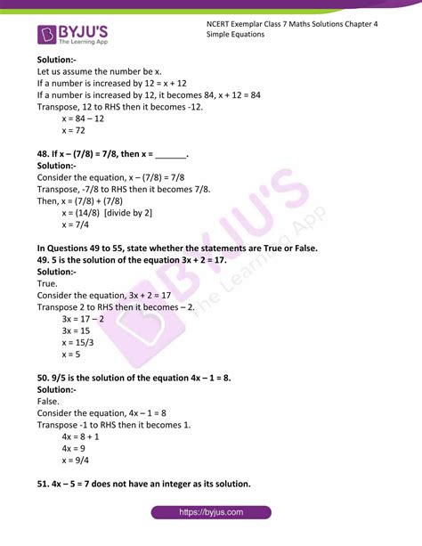 Image result for NCERT Class 7 Maths Simple Equations