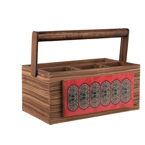 Get Your Mughal Motif Utility Holder – Buy Today – Artychoke