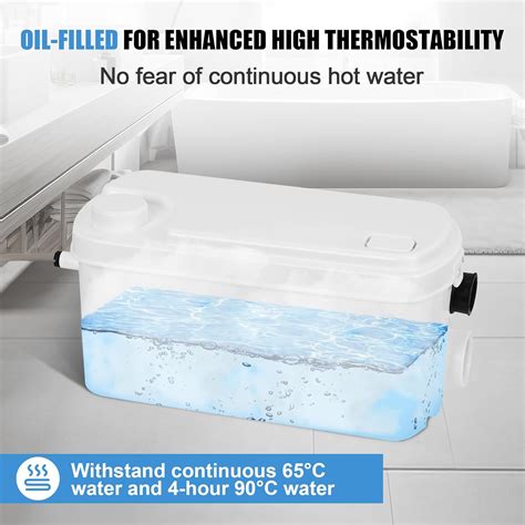 FavorCOOL Macerator Pump Sink Sewerage Pump, 250W Sewerage India | Ubuy