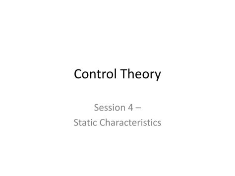 Controller Control Theory 的图像结果