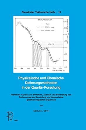Buy Physikalische und Chemische Datierungsmethoden in der Quartär ...