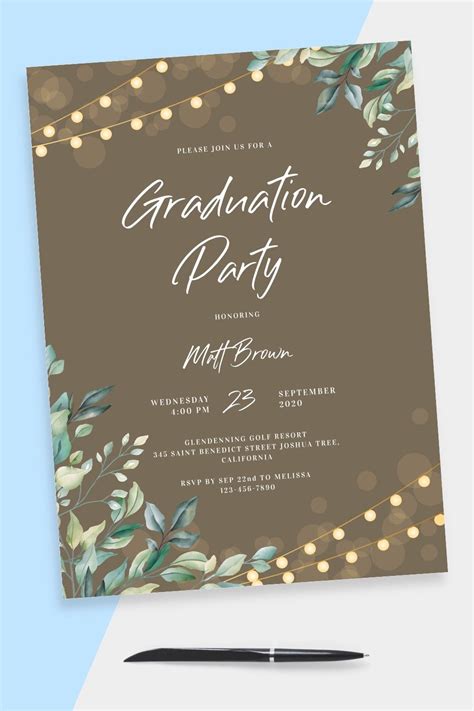 Image result for Pictures of Graduation Invitations