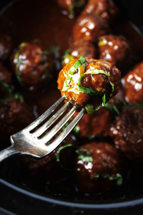 Bbq Meatballs In Crockpot Recipe at Mildred Rohe blog