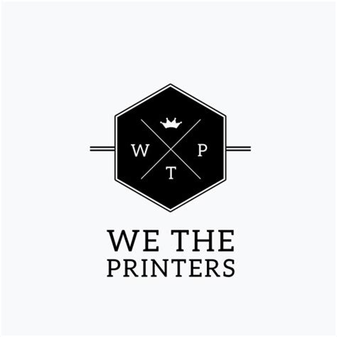 Simple Printing Logo Design 的图像结果