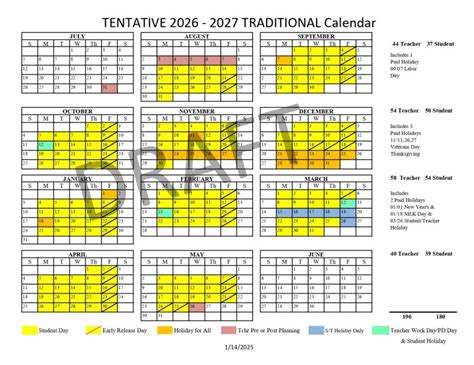Brevard County Schools Calendar 2025-2026 [Public Schools]