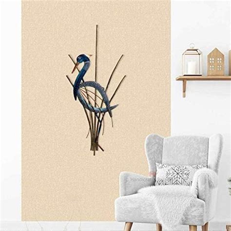 Handicrafts Paradise Wrought Iron Decorative Bird Wall Art for Home ...