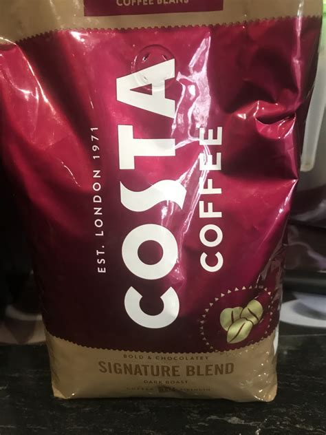 Кофе в зёрнах Costa Coffee Signature Blend Dark Roast | отзывы