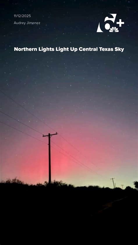 Northern Lights Light Up Central Texas Sky | kcentv.com