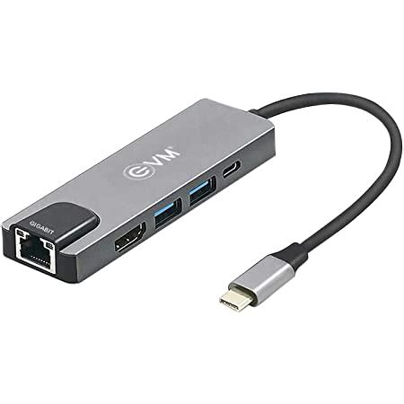 EVM 9 in 1 USB Hub Multiport Docking Station with 4K HDMI Adapter 3 USB ...