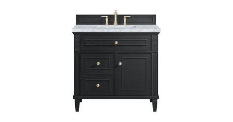 James Martin Vanities 424-V36-BKO-3CAR Lorelai 36" Single Basin Wood ...