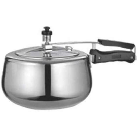 Quba Aluminium 3 L Pressure Cooker (Induction Bottom,Inner Lid) Price ...