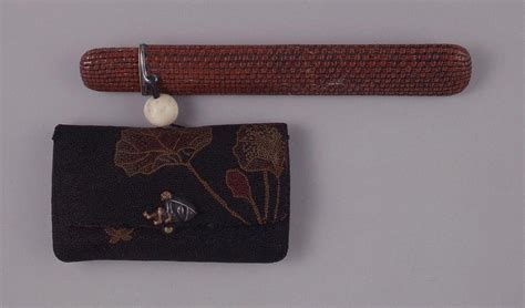木綿相良繍懐中たばこ入れ | ToMuCo - Tokyo Museum Collection