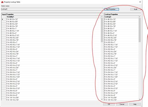 Using Dynamic Block Lookups in AutoCAD 的图像结果