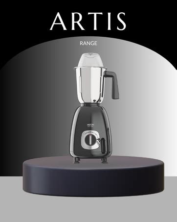 Buy Milton Artis Mixer Grinder, ISI Certified, Grindstone Blade ...