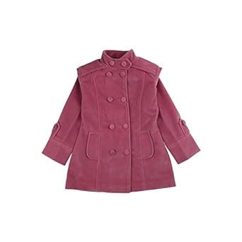 VMart Girls Solid Tweed Mandarin Collar Jacket : Amazon.in: Fashion