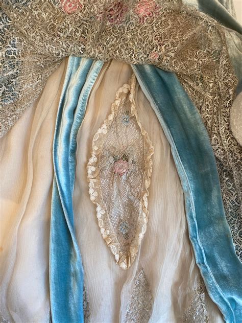 Museum Quality 1920’s Erotic Couture Evening Dress By Sadie Nemser 'Se ...