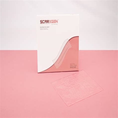 Scarxgen Silicone Gel Sheet | 10cm x 10cm | Scar Sheet | Burns, Skin ...