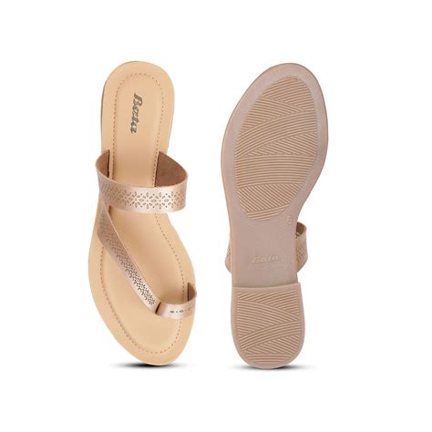 Buy Bata Women Beige Sandals Online