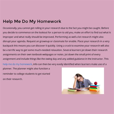 Image result for Help Do Homework