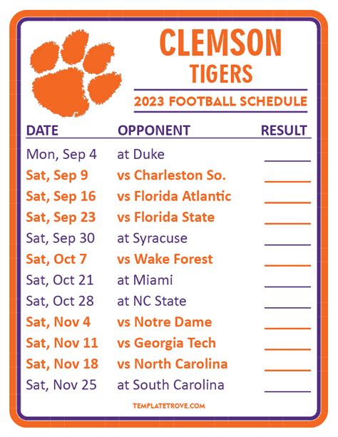 Clemson Academic Calendar Fall 2025 - 2025 Calendar Printable