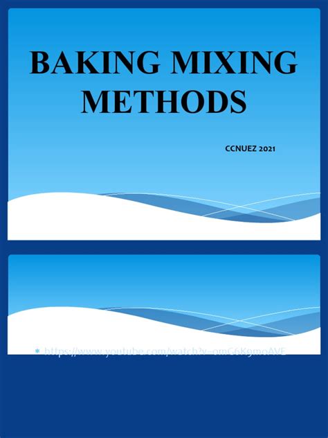 Image result for Baking Mixing Methods Poster