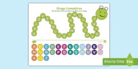 Hoja de actividad: Letras mayúsculas y minúsculas- Guía de trabajo