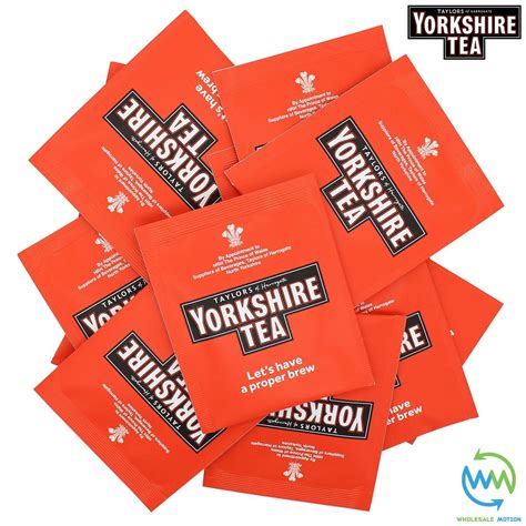 YORKSHIRE Tea Bags SACHETS Individual ENVELOPED India | Ubuy