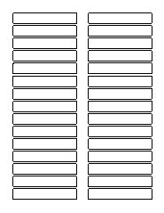 Template for Avery 5366 File Folder Labels 2/3" x 3-7/16" | Avery.com ...
