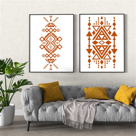Buy Traditional Moroccan Amazigh Wall Art Prints, Digital Art Prints of ...