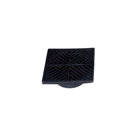 NDS NDS 4 6 in. Black Square Structural Foam Polyolefin Grate at Lowes.com