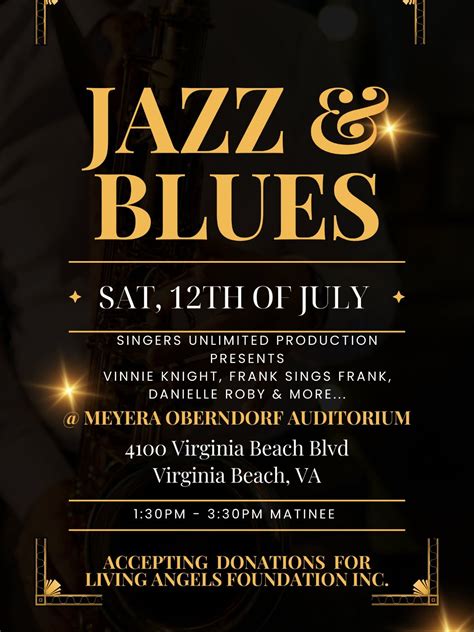 Singers Unlimited Production Presents: Jazz & Blues Concert at VA Beach ...