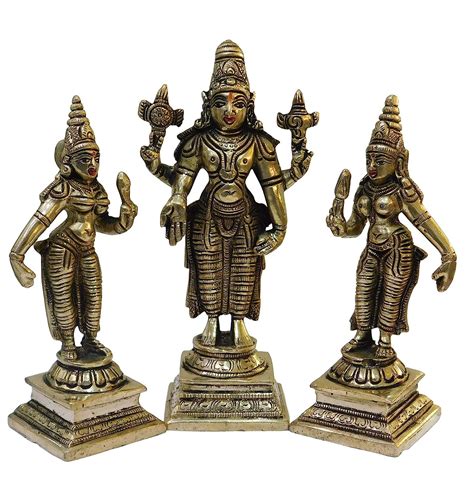 Buy Vinayakmoorti Tirupati Balaji with Sridevi Bhudevi Statue Sridevi ...